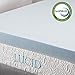 LUCID 4 Inch Gel Memory Foam Mattress Topper-Ventilated Design-Ultra Plush-Twin XL