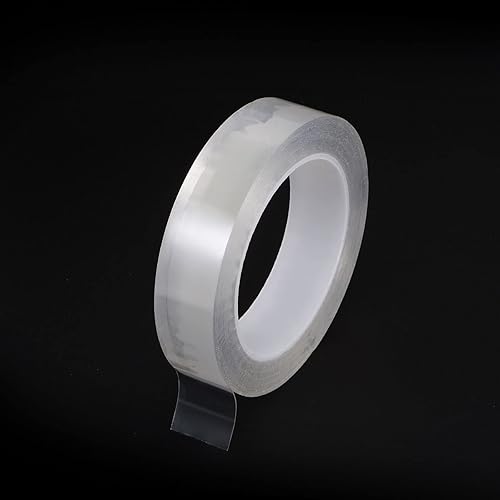 Miniatura 10 de HARFINGTON Cinta adhesiva transparente de 0.6 x 33 pies, impermeable, con herramienta de sellado para cocina, cocina, fregadero, bañera, ducha,
