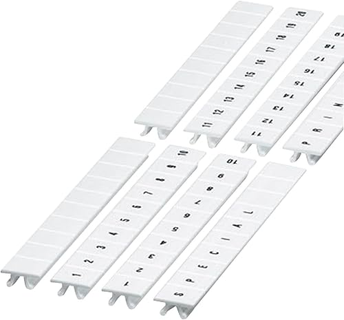 Schneider elec pbt - sys 40 65 - Tira cifras 41-50 8mm blanco