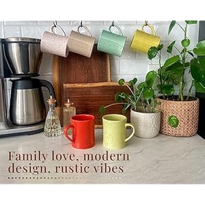 Classicoldfashionedstylemugssetof6ceramicmulticolormugsforcoffeeteaandmore15ozchipfreeceramiccountryfarmhousedecor  Urban Country Home Decor Classic old fashioned style mugs set of 6 ceramic multicolor mugs for coffee tea and more 15oz chip free ceramic countryfarmhouse decor  urban country home decor