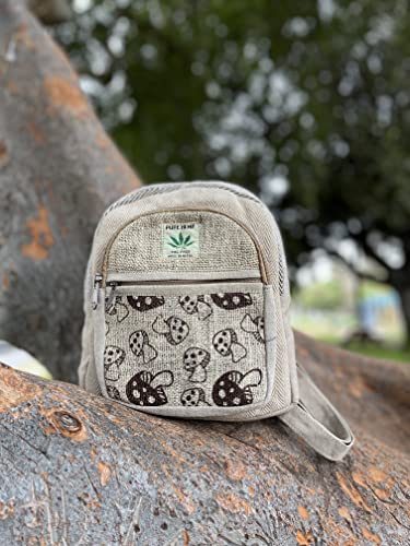 shroom-hemp-backpack-Small-backpack-cotton-stripe-backpack-hippie-backpack-trekking-backpack-traveling-backpack-nepali-backpack-himalayan-backpack-hemp-backpack-small-hemp-backpack
