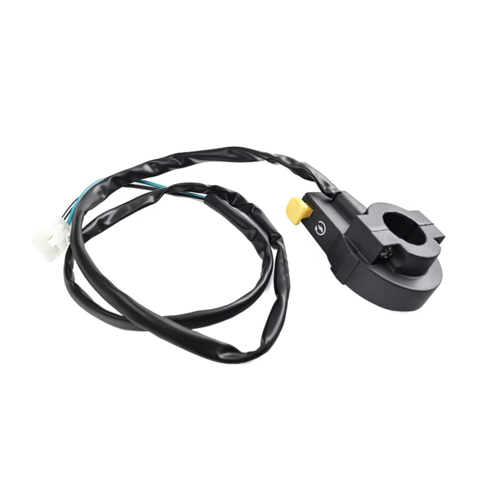 Moto puesta en marcha Interruptor Para 49cc 66cc 80cc 22mm Puño Manillar Motocicleta Control Acelerador Interruptor Apagado Interruptor Universal Para Manillar Bicicleta Motocicleta