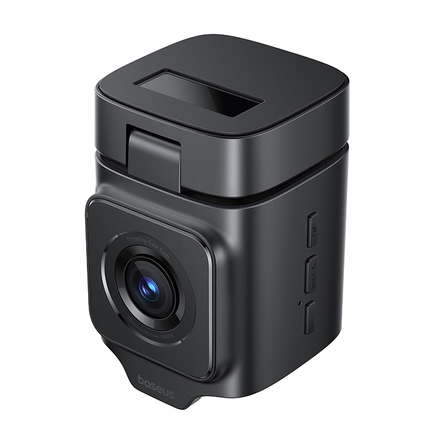 Baseus PrimeTrip kamera samochodowa VD1 3K + 1080p HD przednia i tylna kamera GPS, Cosmic Black