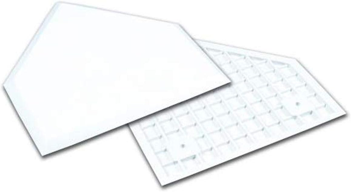 Champro Home Plate without Spikes, Box (White)