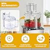 Kit de tazón de trabajo para procesador de alimentos DLC-005AGTXT1, tazón de trabajo DLC-005AGTX y tapa de tazón de trabajo DFP-14NWBCT1 compatible con todos los modelos Cuisinart DFP-14 8