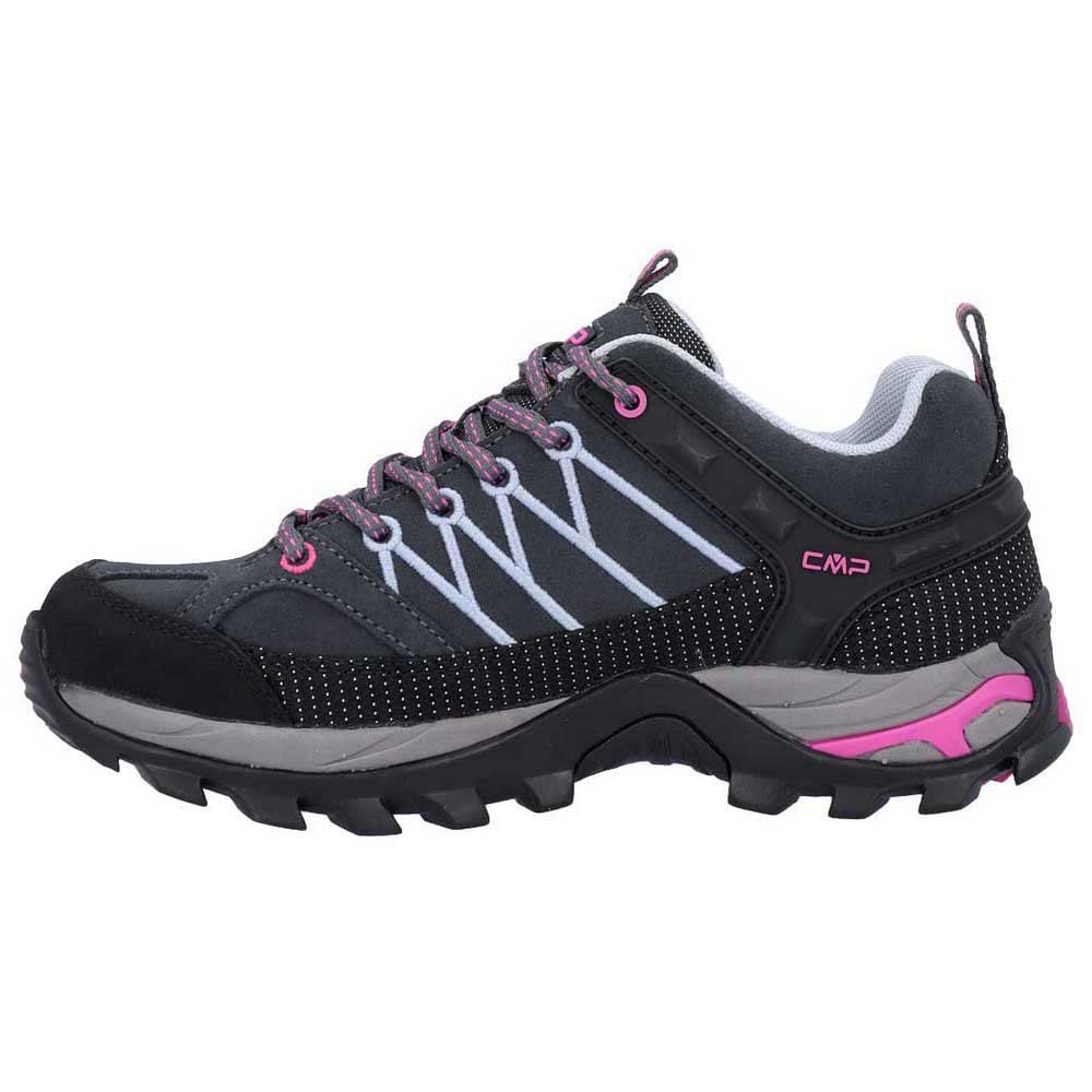 CMP Rigel Low Wmn Trekking Shoes Wp, Scarpe da trekking Donna, Titanio Skyway, 38 EU