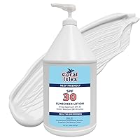 Vista 1 de Coral Isles by Rocky Mountain Sunscreen - Loción SPF 30 Protección UVA/UVB de amplio espectro Cumple con la Ley de Seguro de Arrecifes de Hawaii