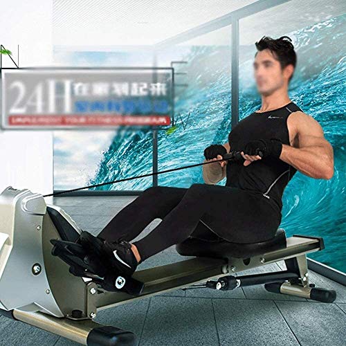 Image of Rowing Rower Exercise Machine Girls Tummy Body Movement for Home Use Simple - Non-Slip Rotatable Pedals