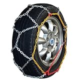 SEIKOH タイヤチェーン かんたん装着 ジャッキアップ不要 亀甲型 金属 155/70R13 155/65R14 165/65R13 165/55R14 等 KNO30