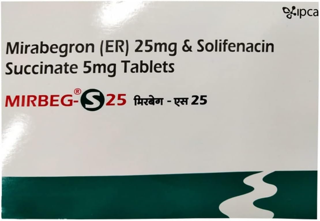 MIRBEG-S 25 - Strip of 10 Tablets