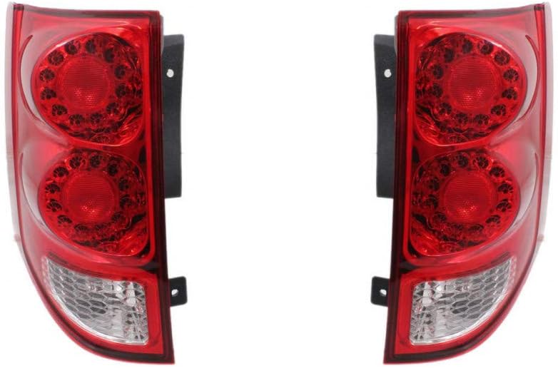 KarParts360 For Dodge Grand Caravan Tail Light Assembly 2011 2012 2013 2014 Passenger Side LED For CH2801199 | 5182534AE