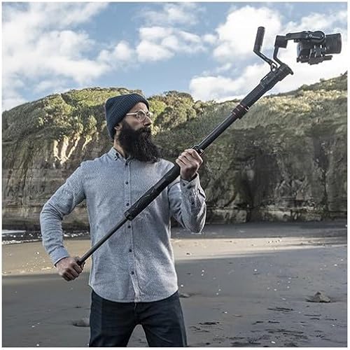 Miniatura 9 de Manfrotto Fast Gimboom Fibra de Carbono, Ligero y Compacto Boom de Carbono para Gimbal, Tecnología Rápida, Bloqueo de Torsión Rápida, Uso de cardán