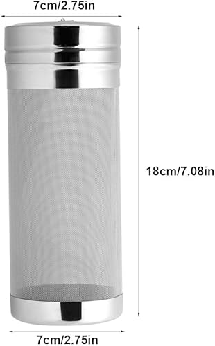 Miniatura 3 de Filtro de cerveza de malla de acero inoxidable, malla de 300 micrones, filtro de cerveza casera lúpulo, tetera de té, filtro de filtro de lúpulo