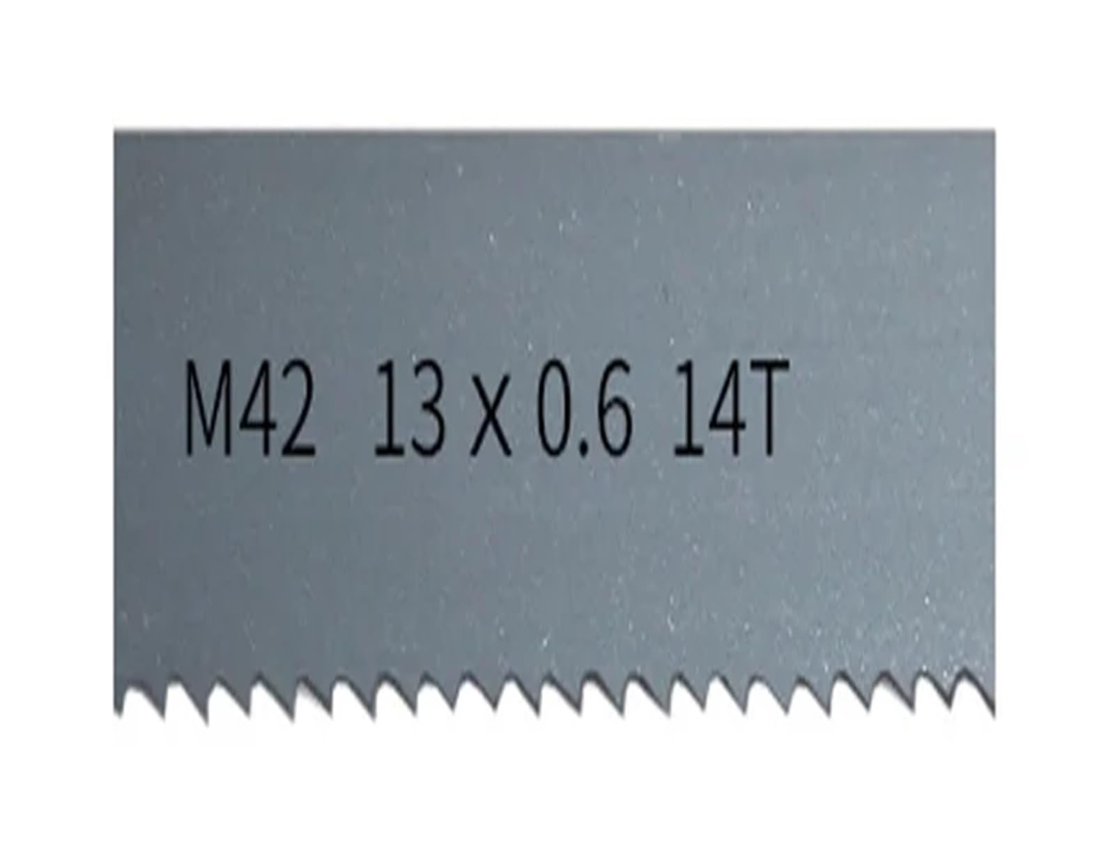 Brzeszczoty do pił taśmowych M42 20,3 cm, 25,4 cm, 35,6 cm, 40,6 cm, 1140 do 2630 mm, do cięcia twardego drewna i metalu. (13x0,6mm 14 Tpi, długość 2460 mm)