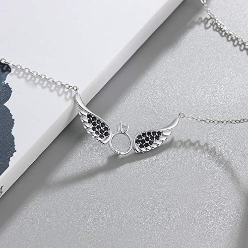 Collier ailes d'ange argent 925, l'accessoire pour vos soirées - 3