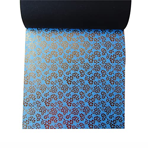 Paperhues Foil Fancy Collection Handmade Scrapbook Papers 12X12" Pad, 24 Sheets. #TOP3