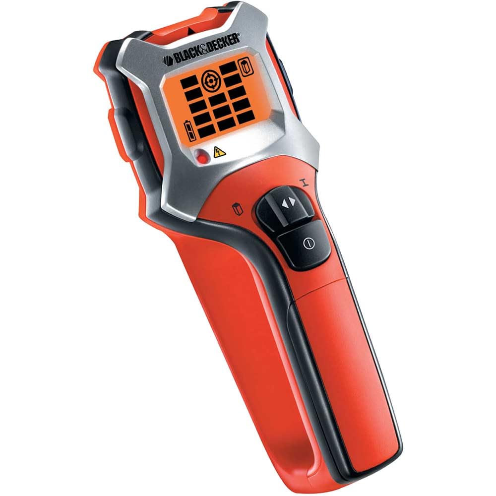 BLACK+DECKER Unisex - Adulto Rilevatore 3 in 1, Black, Red, 7.2 x 17.1 x 30.6 cm