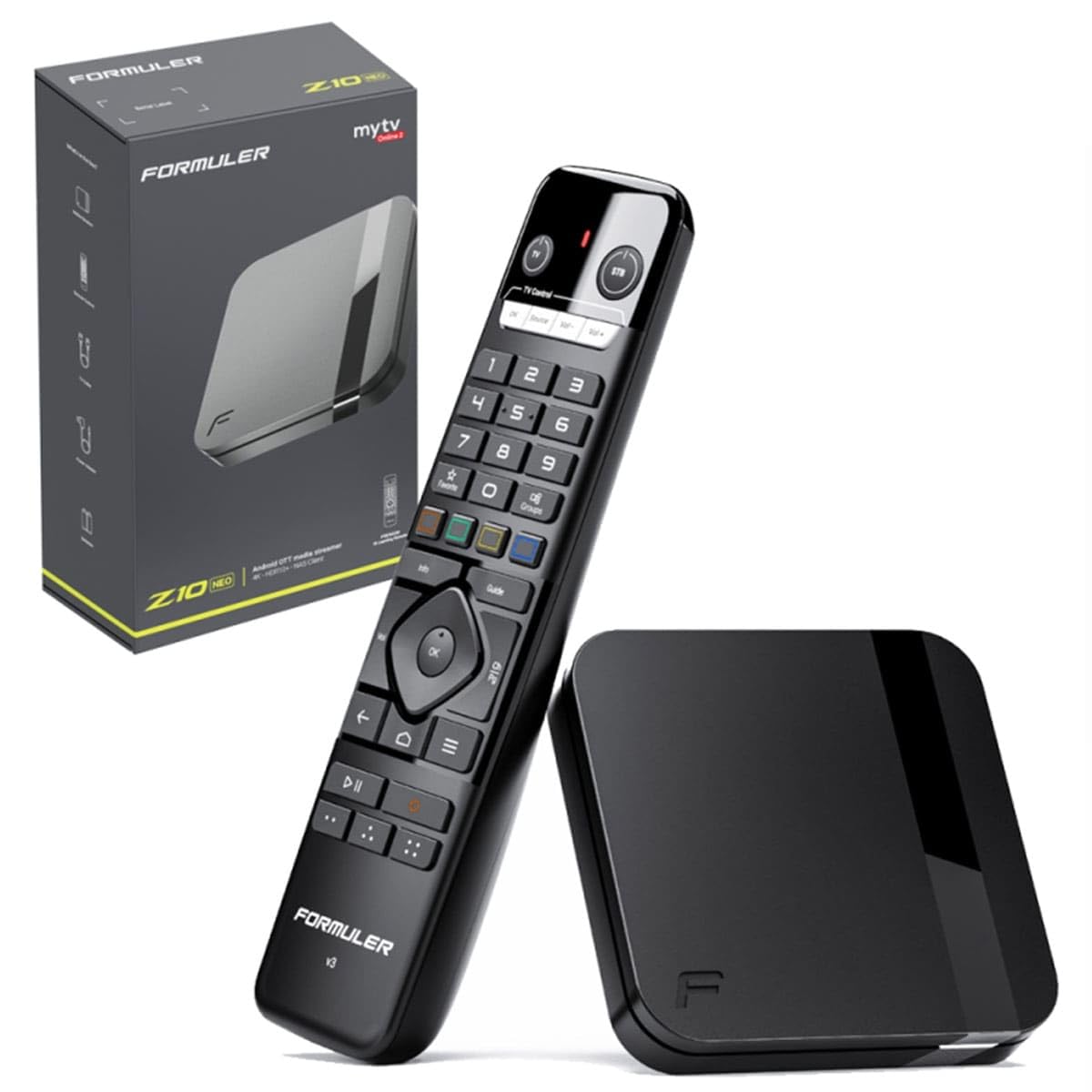 Formuler Z10 Neo 2024 · 4K Android OTT Media Streamer 4K · HDR10+ · NAS Client