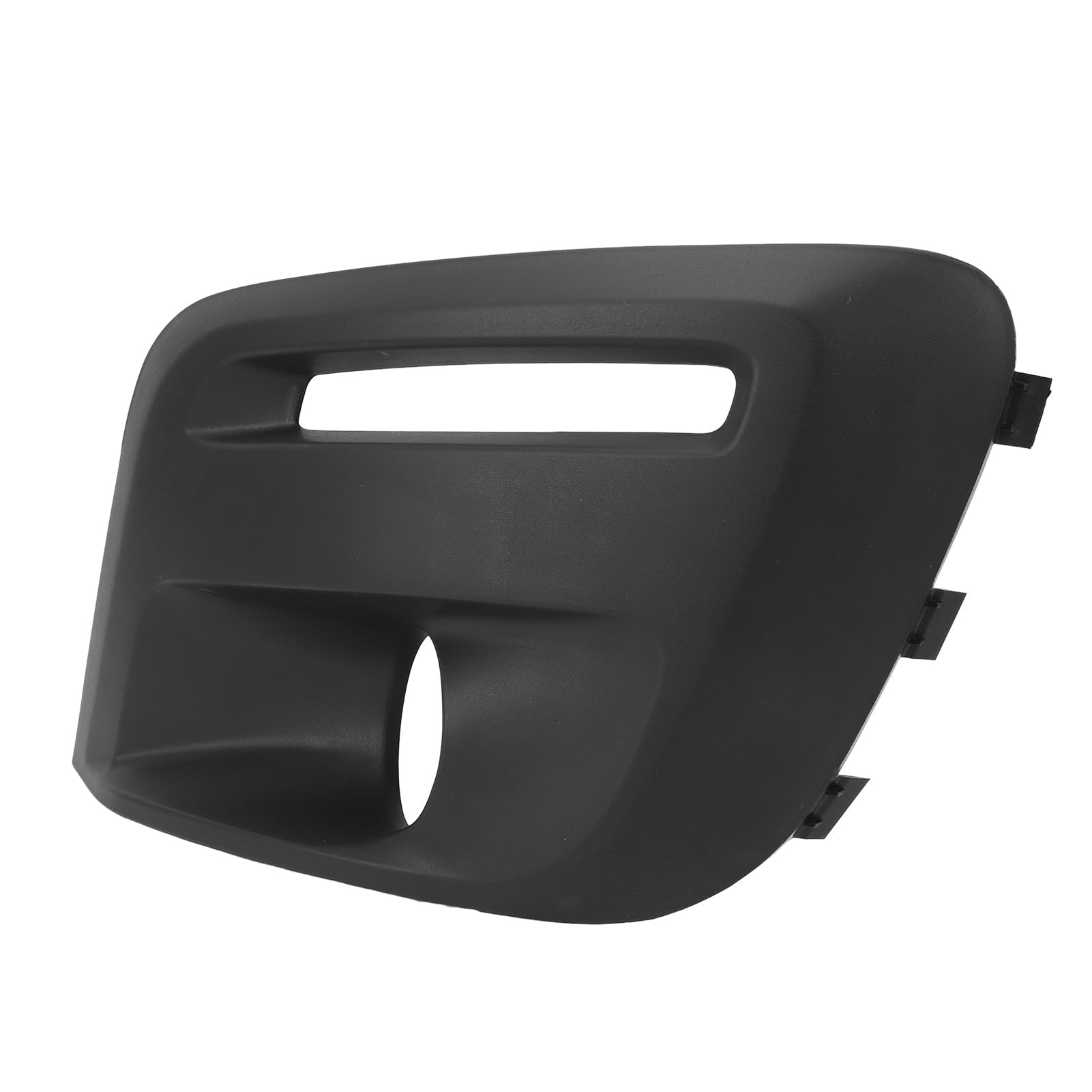 Drfeify Grille de Phare Antibrouillard, Garniture de Pare-chocs Avant en ABS, Couvercle de Lunette de Lampe pour Modèles Partner 2015 à 2018 sans Trou de Phare Antibrouillard (Côté gauche)