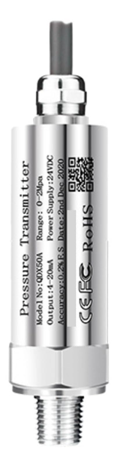 Presión impermeable 4-20mA 0-4.5V Sensor transmisor 60 MPa 16bar 200bar Rosca G1/4, transductor(0-10V output,0-0.5bar)