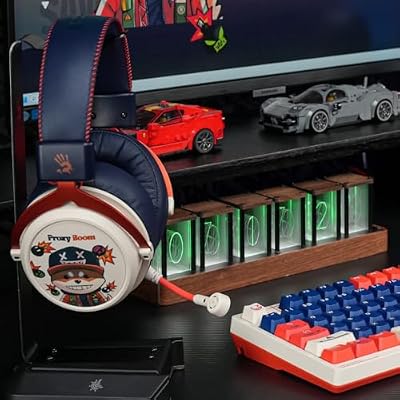 Bloody M595 HybridCore Gaming Headset - Proxy Boom Edition - Cmedia CM6646, HybridCore Precision, Noise Cancelling Mic, 280g Lightweight, 3D Protein Leather Cushions