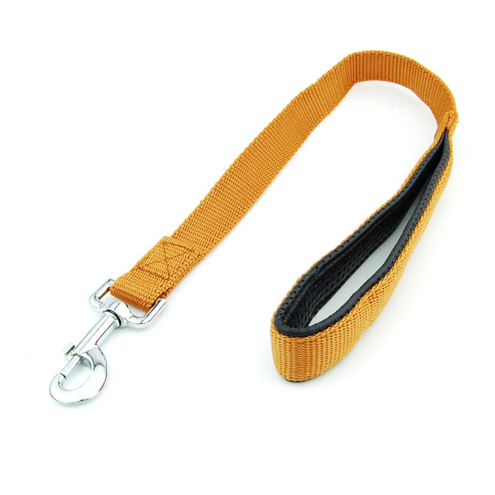Correas para Perros, Correa Corta for Perros marrón, Correa Acolchada for Caminar, Trotar y Entrenar al Aire Libre