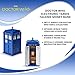 Doctor Who Electronic Tardis Talking Money Bank - Features Speech & Sound Effects, Flashing Lantern Light & Opening Front Doors - Deposit Coin Inside Police Box - Bigger On The Inside!