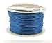 Mandala Crafts 1mm 109 Yards Jewelry Making Crafting Beading Macramé Waxed Cotton Cord Thread (Sapphire Blue)