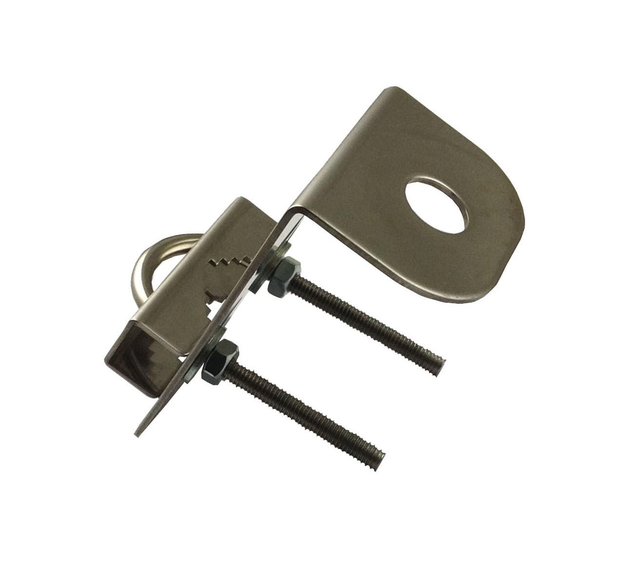 Anteenna TW-CR Mount Bracket Stainless Steel 16mm Hole for L Type UHF Female (SO-239) for 144/440MHz Ham Mobile Antenna