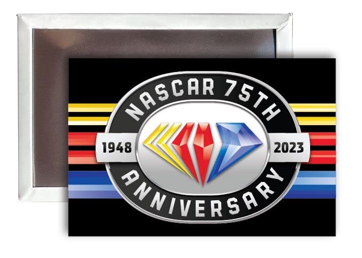 NASCAR 75 Year Anniversary 2x3-Inch Fridge Magnet