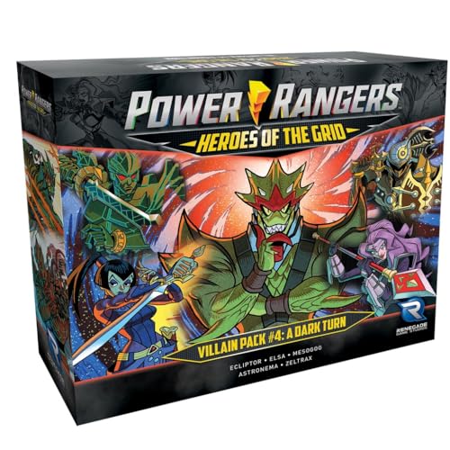 Renegade Game Studios- Power Rangers HotG Villain Pack #4 Juego de Mesa, Multicolor (72229)