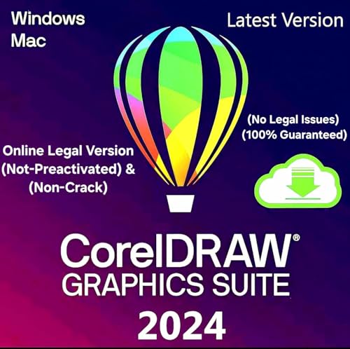 Coreldraw Graphics Suite 2024 - Remote Installation for Windows &...