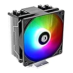 ID-COOLING SE-214-XT ARGB CPU Cooler 4 Heatpipes CPU Air Cooler ARGB Light Sync with Motherboard(5V 3-PIN Connector) CPU Fan for Intel/AMD, LGA 1700 Compatible
