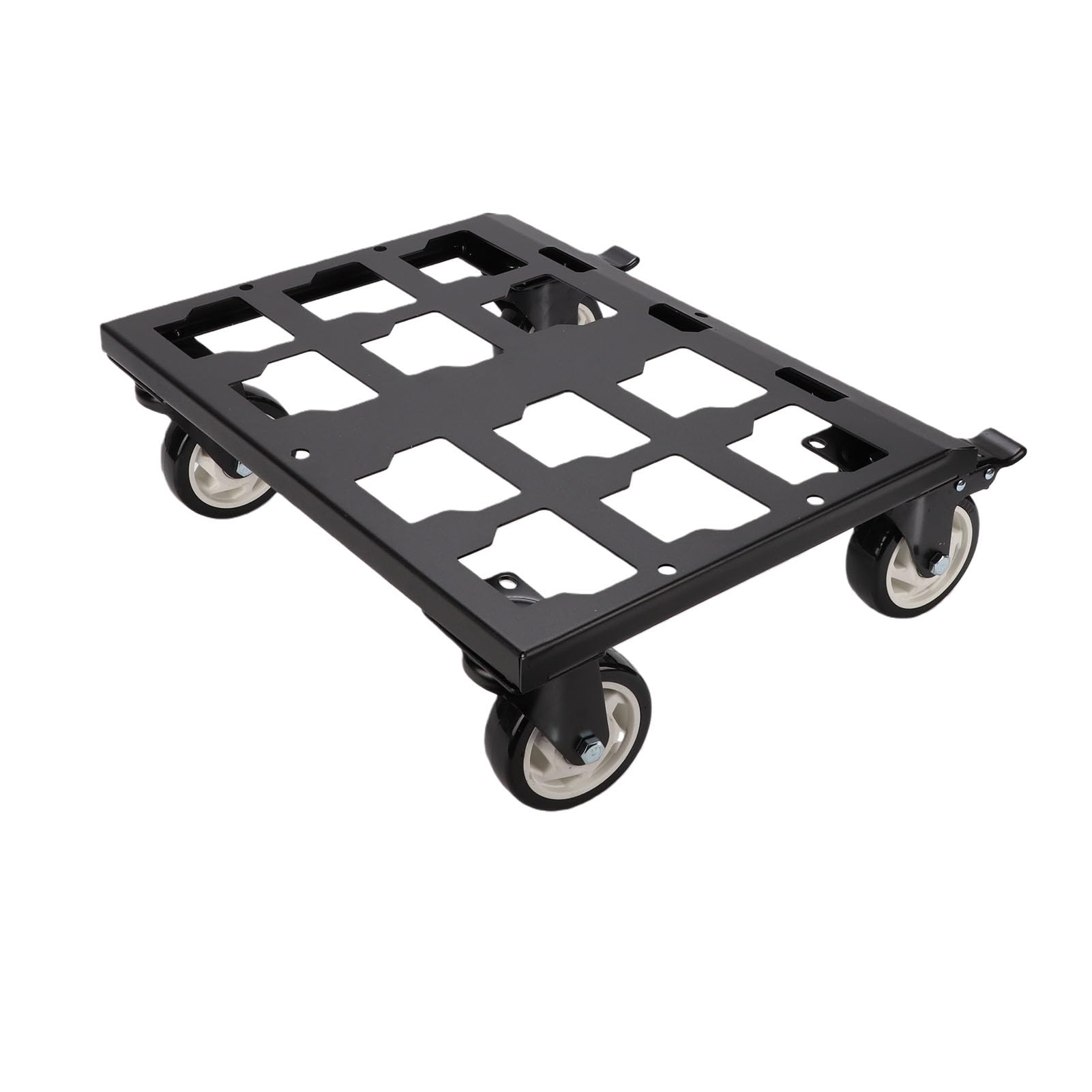 Cocoarm Carro para Caja de Herramientas, Carro con Base Rodante de Acero Engrosado con Ruedas de Bloqueo, Capacidad de 400 LB, Instalación sin Perforación, para Almacenamiento Modular de