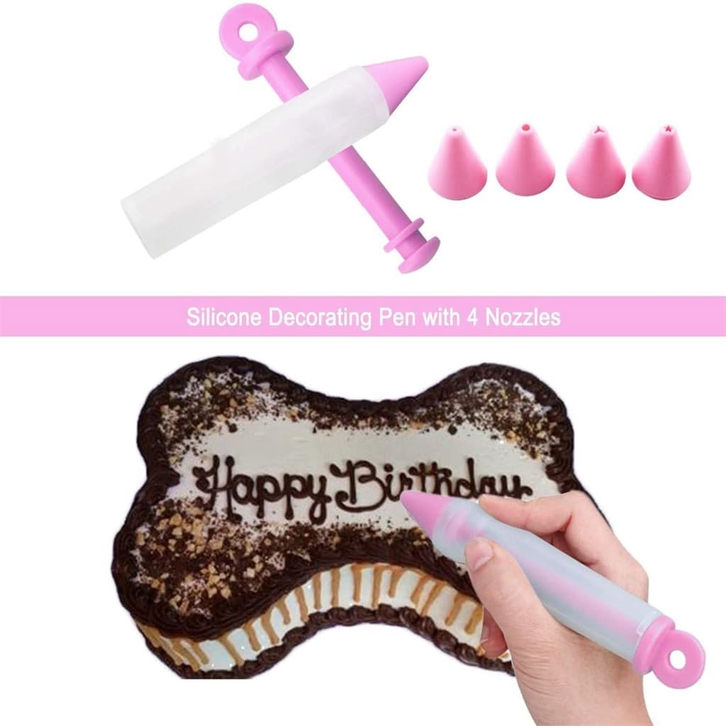 Set di Utensili for Torte da 70 Pezzi. Strumento for cuocere Torte con Bocca di Fiori