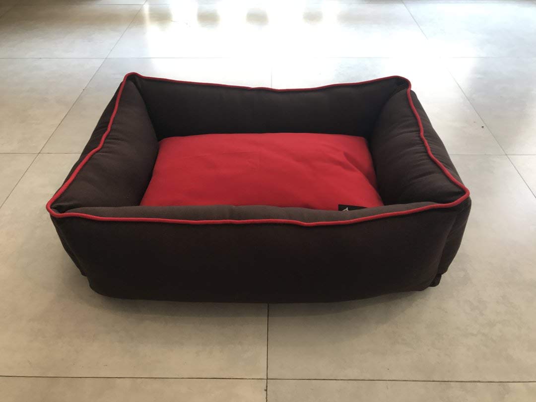 PETITUDE Reversable Dual Color Ultra Soft Ethenic Designer Velvet Bed For Dog & Cat(Export Quality)-X_Large,Black (B07HGGZLG8) Amazon Price History, Amazon Price Tracker