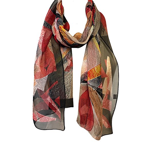 allydrew Beautiful Fashionable Long Chiffon Scarf Hair Wrap Chiffon Head Wrap Lightweight Scarf3