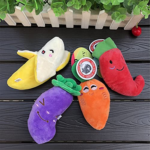 Kauspielzeug für Hunde, Quietscher, Kätzchen, Welpen, Banane, 1个, Andere Edelsteine