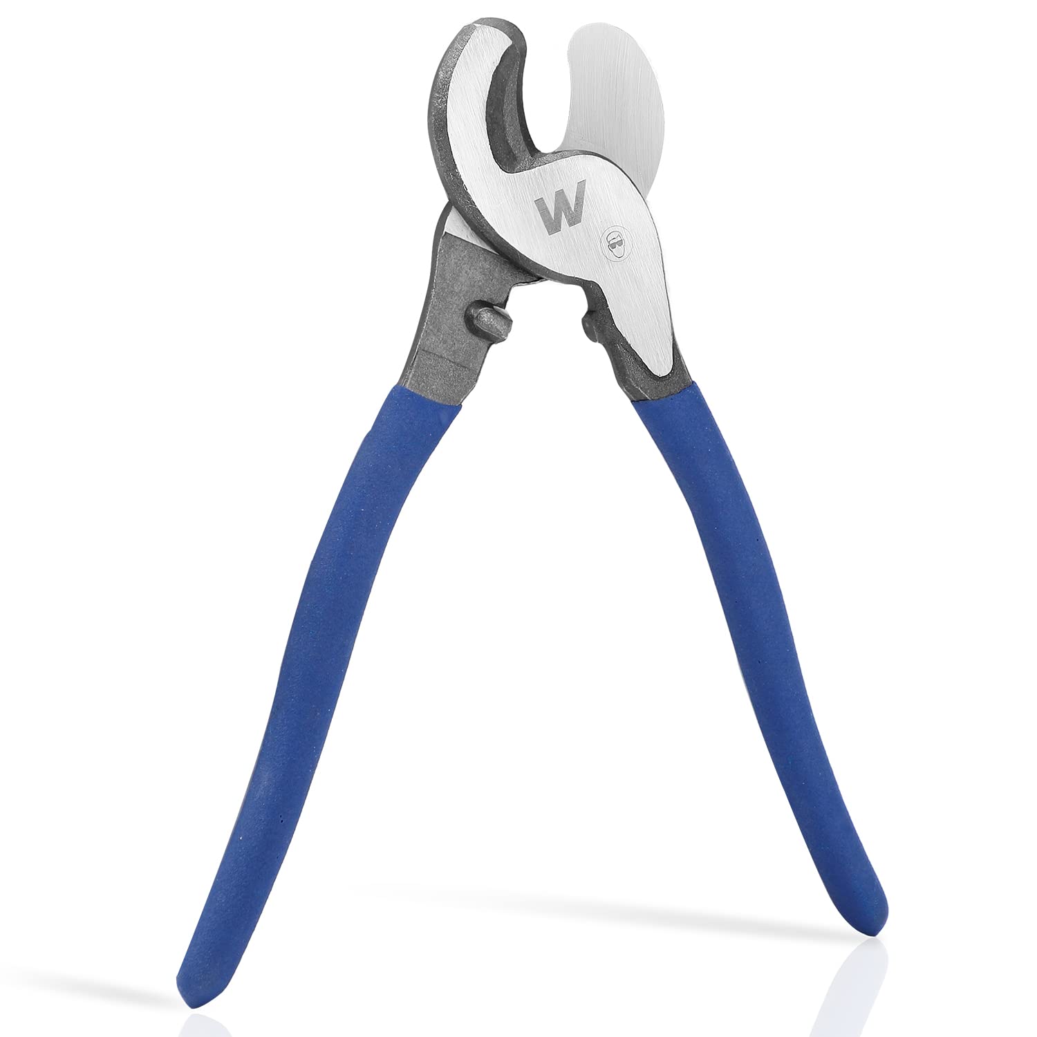 WISEPRO 10 Inch Heavy Duty Cable Cutter, High Leverage Wire Cutting Tool for Copper, Aluminum and Communication Cables, Ergonomic Grip