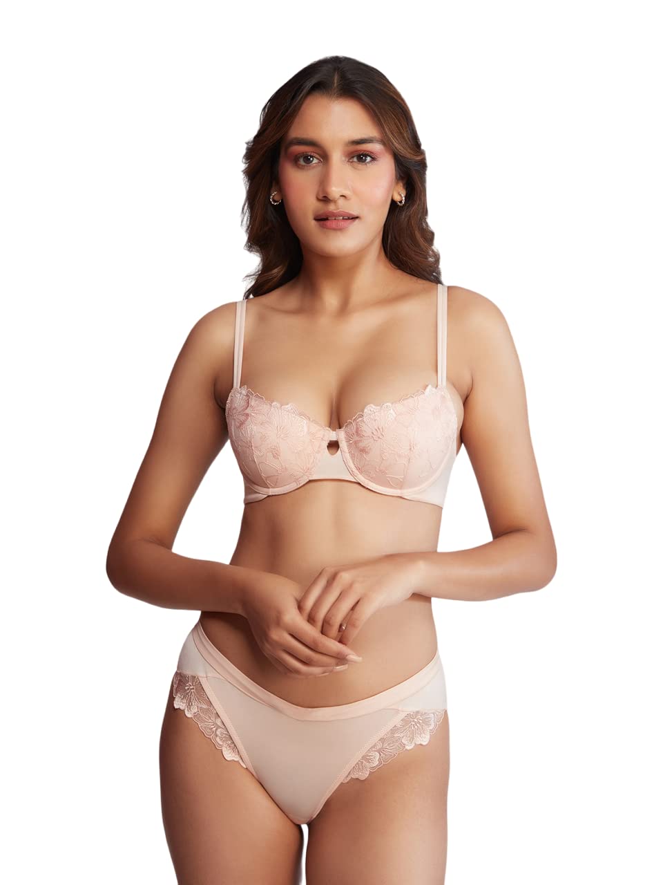 by Nykaa Pack of 3 | High Rise Full Brief Cotton Stretch Full Rear Coverage Panty | with Super-Soft Elastic. Back Coverage | NYP036,Assorted 15,L