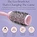 Lily England Round Blow Dry Brush Set for Women - Perfect for Voluminous Blowouts - Ceramic Ionic Technology - Luxury Gift for Her (Pink)