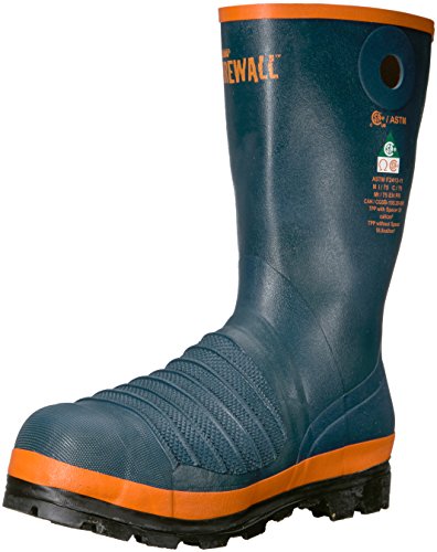 Viking Men's Firewall Rigger Boot, Steel Toe and Plate Fire and Safety, Navy, 13