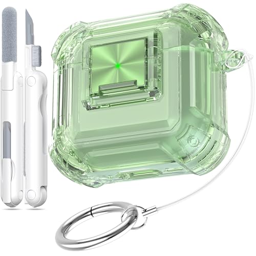 Kit de nettoyage Airpods 4 et coque antichoc à verrouillage pour Apple Airpod 4 USB-C