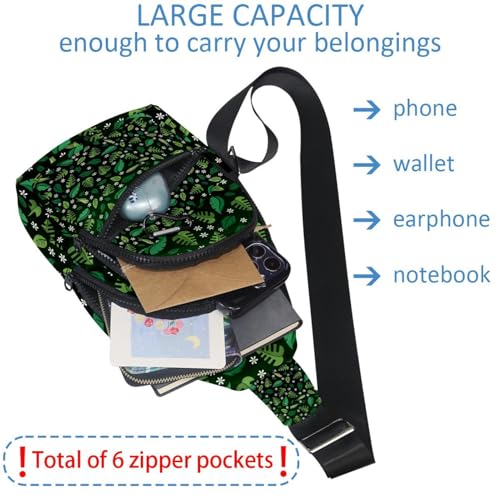 Mochila de pecho compacta y multicolor para mantener tus manos libres en el exterior 6