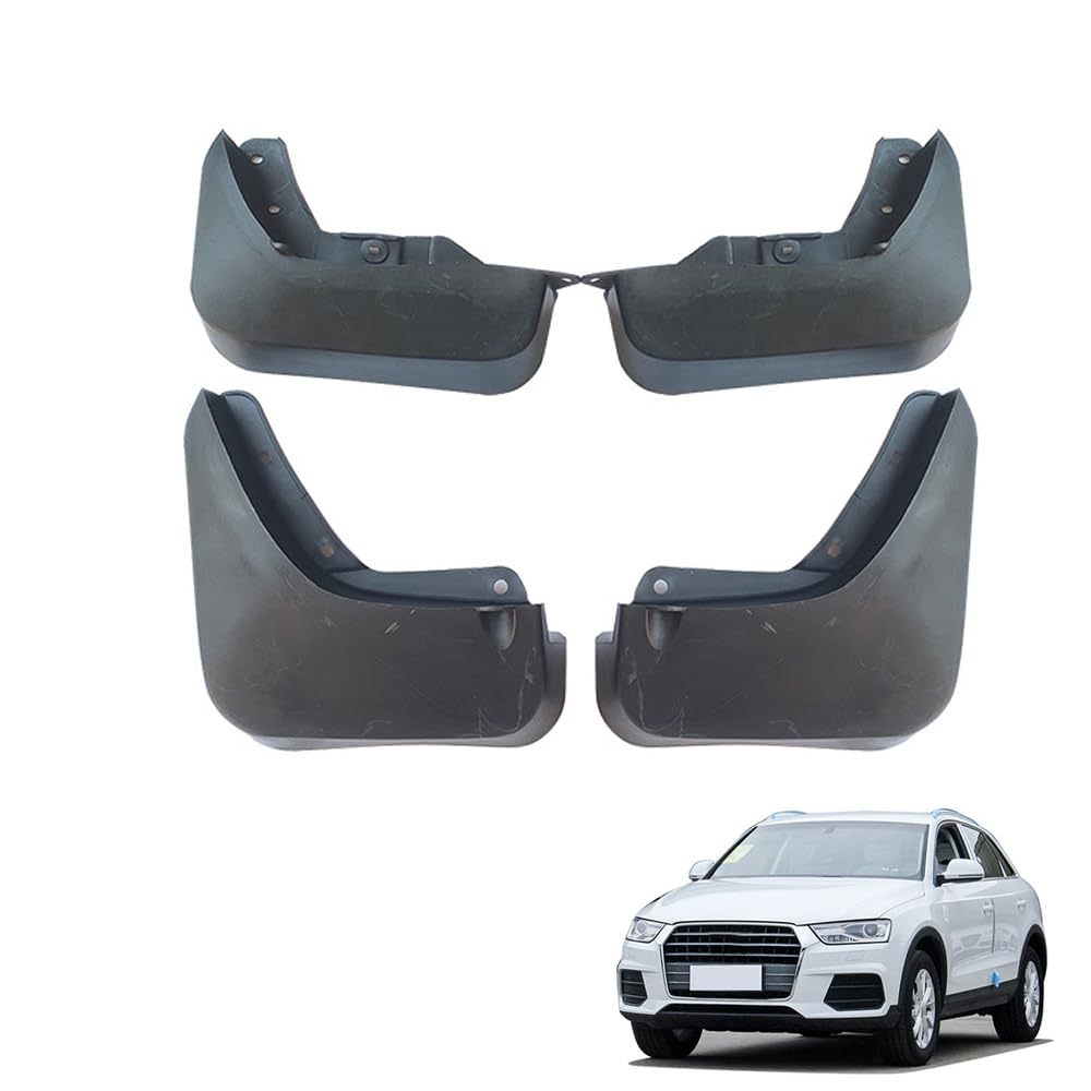 AMHVMU 4pcs Mud Flaps for Audi Q3 2016-2018