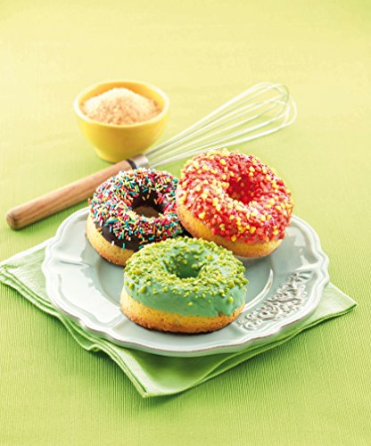 Silikomart | Stampo in Silicone per Monoporzioni DONUTS, Antiaderente, 4 Cavità, Confezione da 10 Stampi per Dolci, Ø 75 h 28 mm Volume 6 x 98 ml Tot. 588 ml - immagine 3