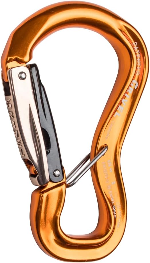 Grivel Clepsydra L 2.0 Twin Gate Carabiner Gold