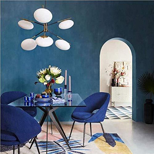 Chandelier Sputnik noir avec lampe E14 et plafonnier ajustable pour salon moderne - 3