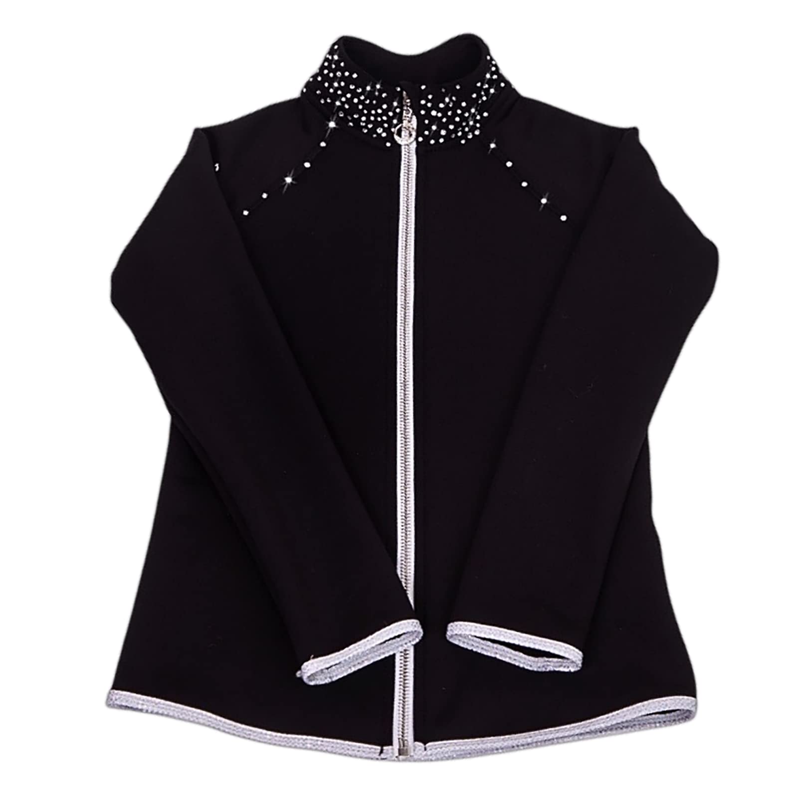 Tuta Pattinaggio Artistico Donna - Completino Elegante Con Strass - Foto 7