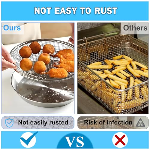 Valchoose 2 Pack 304 Professional Wire Mesh Panels, 310mm×610mm Aperture 4.5mm, Rustproof, 5 Mesh for Unwanted Guests Proof, Versatile Metal Mesh Sheet, Wire Mesh Sheet for DIY Project, Floor, Wall